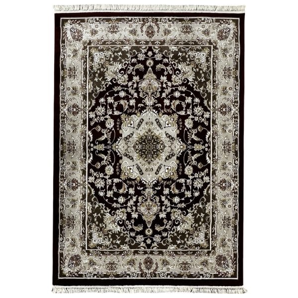 230 x 160cm Persian Mashad Design Turkish Machine Made Red&Beige Rug