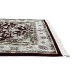 230 x 160cm Persian Mashad Design Turkish Machine Made Red&Beige Rug - Image 7