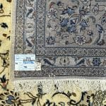 400 x 290cm Hand Knotted Persian Ivory Kashan Rug - Image 8
