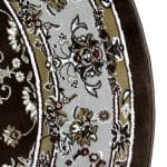 160 x 160 cm Persian Style Round Carpet – Elegant Design Machine Made - Image 4