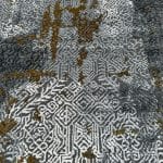 160 x 160 cm Modern Round Area Rug – Turkish Motif - Image 4
