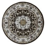 160 x 160 cm Persian Style Round Carpet – Elegant Design Machine Made