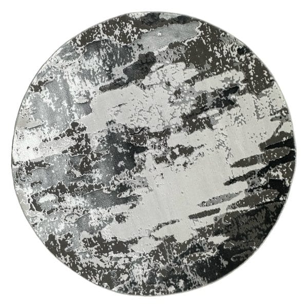 160 x 160cm Modern Turkish Style Machine Made Round Rug