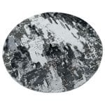160 x 160cm Modern Turkish Style Machine Made Round Rug - Image 2