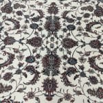 300 x 300cm Persian Nain All Over Design Machine Made Cream Round Rug - Image 5