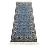 200 x 80cm Persian Afshar Design Beautiful Blue Runner Rug - Image 2