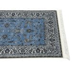 200 x 80cm Persian Afshar Design Beautiful Blue Runner Rug - Image 7