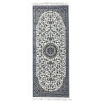 200 x 80cm Persian Nain Design Machine Made Cream Runner Rug