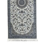 200 x 80cm Persian Nain Design Machine Made Cream Runner Rug - Image 4