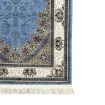 200 x 80cm Nain Medallion Design Blue Runner Rug - Image 5