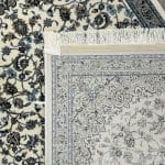 200 x 80cm Persian Nain Design Machine Made Cream Runner Rug - Image 8