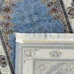 200 x 80cm Nain Medallion Design Blue Runner Rug - Image 8