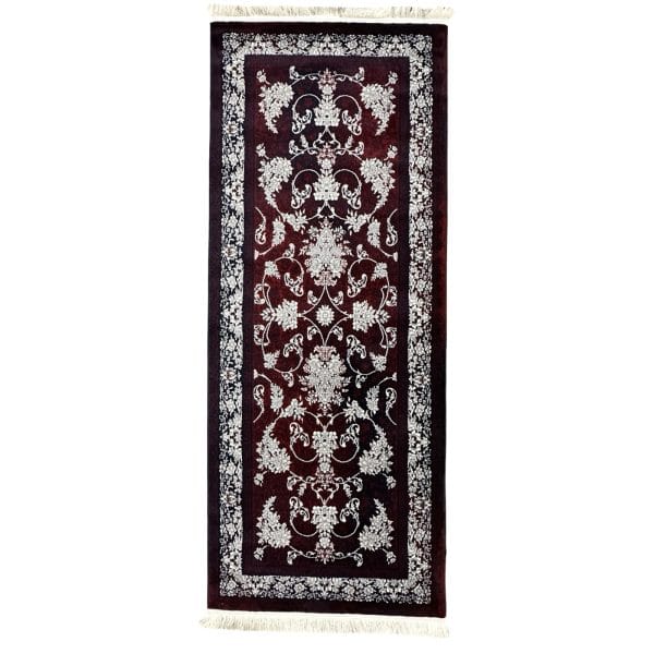 200 x 80cm Persian Floral Design Machine Made Runner Rug