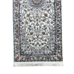 200 x 80cm Persian Nain Design Machine Made Cream Runner Rug - Image 5