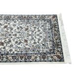 200 x 80cm Persian Nain Design Machine Made Cream Runner Rug - Image 6