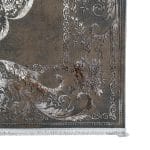 300 x 200cm Turkish Vintage Kerman Design Machine Mdae Rug - Image 7