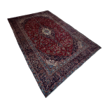 363cm x 240cm Hand Woven Persian Mashad – Wool Rug - Image 5