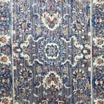 400 x 80cm Heritage-Inspired Luxury Grey-Maroon Runner Rug - Image 3