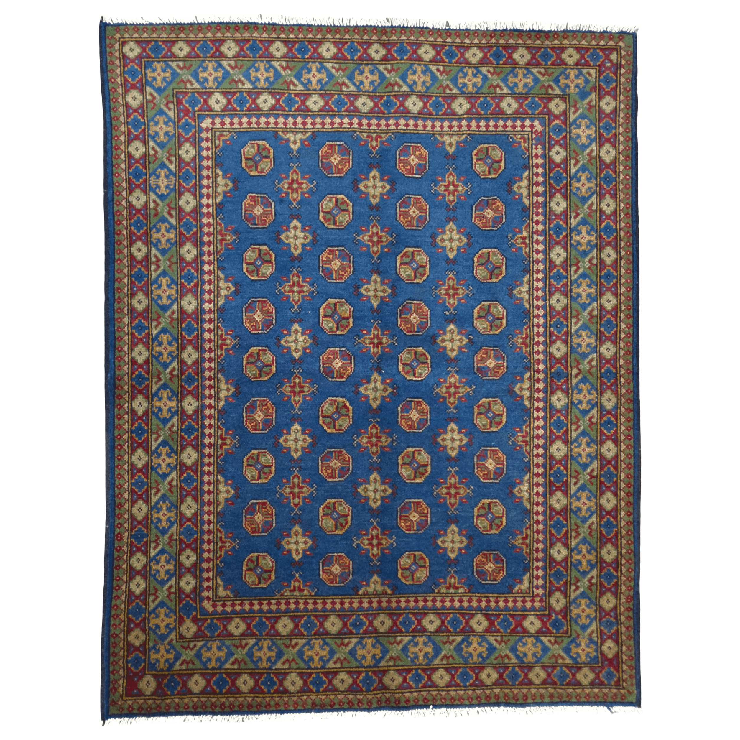 02-193cmx150cm-color-afghan-image-1 193cm x 150cm Hand Woven Color Afghan Akche