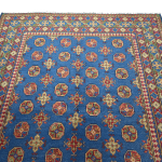 193cm x 150cm Hand Woven Color Afghan Akche - Image 2