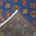 193cm x 150cm Hand Woven Color Afghan Akche - Image 6