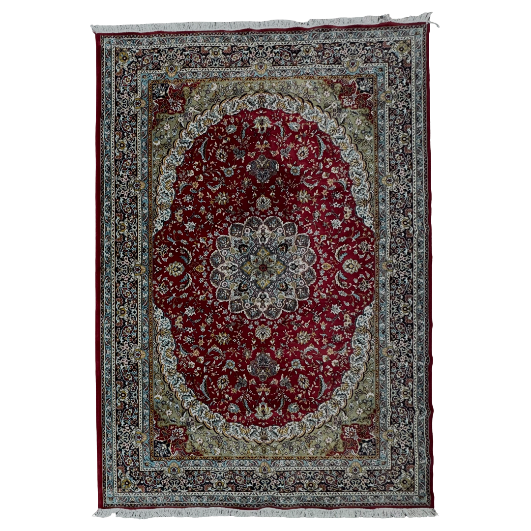 300cm x 200cm Large Size Persian Floral Medallion Design Rug