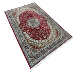 300cm x 200cm Large Size Persian Floral Medallion Design Rug HT - Image 6
