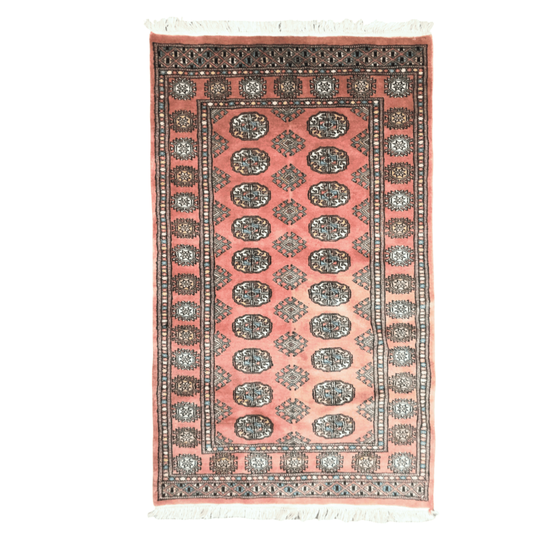 03-153cmx93cm-afghan-bokhara-image-1 153cm x 92cm Hand Knotted Red Karachi Bokhara – Wool Rug - Image 1