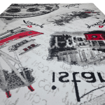 230cm x 160cm Pictorial Machine Made Rug - Image 3