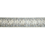 400 x 80cm Heritage-Inspired Luxury White & Cream Runner Rug - Image 4