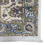 400 x 80cm Heritage-Inspired Luxury White & Cream Runner Rug - Image 5