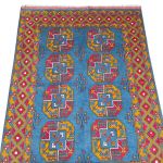 201cm x 150cm Hand Woven Color Afghan Akche - Image 3