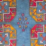 201cm x 150cm Hand Woven Color Afghan Akche - Image 4