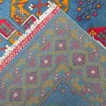 201cm x 150cm Hand Woven Color Afghan Akche - Image 6