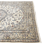 290cm x 190cm Hand-Knotted Nain 9La – Wool Rug - Image 8