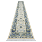 400 x 80cm Heritage-Inspired Luxury Cream Runner Rug