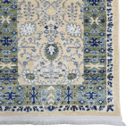 400 x 80cm Heritage-Inspired Luxury Cream Runner Rug - Image 5