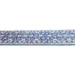 400cm x 80cm Heritage-Inspired Luxury Blue Runner Rug - Image 4