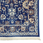 400cm x 80cm Heritage-Inspired Luxury Blue Runner Rug - Image 5