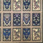 210cm x 146cm Hand Knotted Soft Tone Afghan Chobi – Wool Rug - Image 5