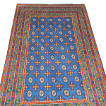 248cm x 168cm Hand Woven Color Afghan Akche - Image 3