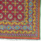 216cm x 147cm Hand Woven Color Afghan Akche - Image 5