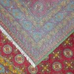 216cm x 147cm Hand Woven Color Afghan Akche - Image 6