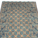 194cm x 149cm Hand Woven Color Afghan Akche - Image 2