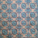 194cm x 149cm Hand Woven Color Afghan Akche - Image 4