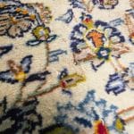 318cm x 200cm Hand-Knotted Persian Ivory Kashan – Wool Rug - Image 5