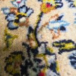 318cm x 200cm Hand-Knotted Persian Ivory Kashan – Wool Rug - Image 6