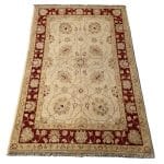 162 x 98cm Hand Knotted Afghan Chobi – Wool Rug - Image 2