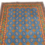 202cm x 151cm Hand Woven Color Afghan Akche - Image 2