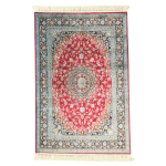 230cm x 160cm Persian Floral Red Design Machine Made Rug
